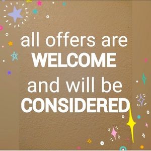 Don’t Be Afraid To Offer